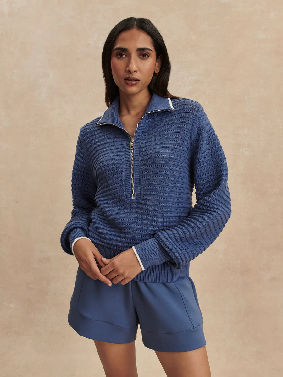 Varley Morwenna Half-Zip Knit 03185