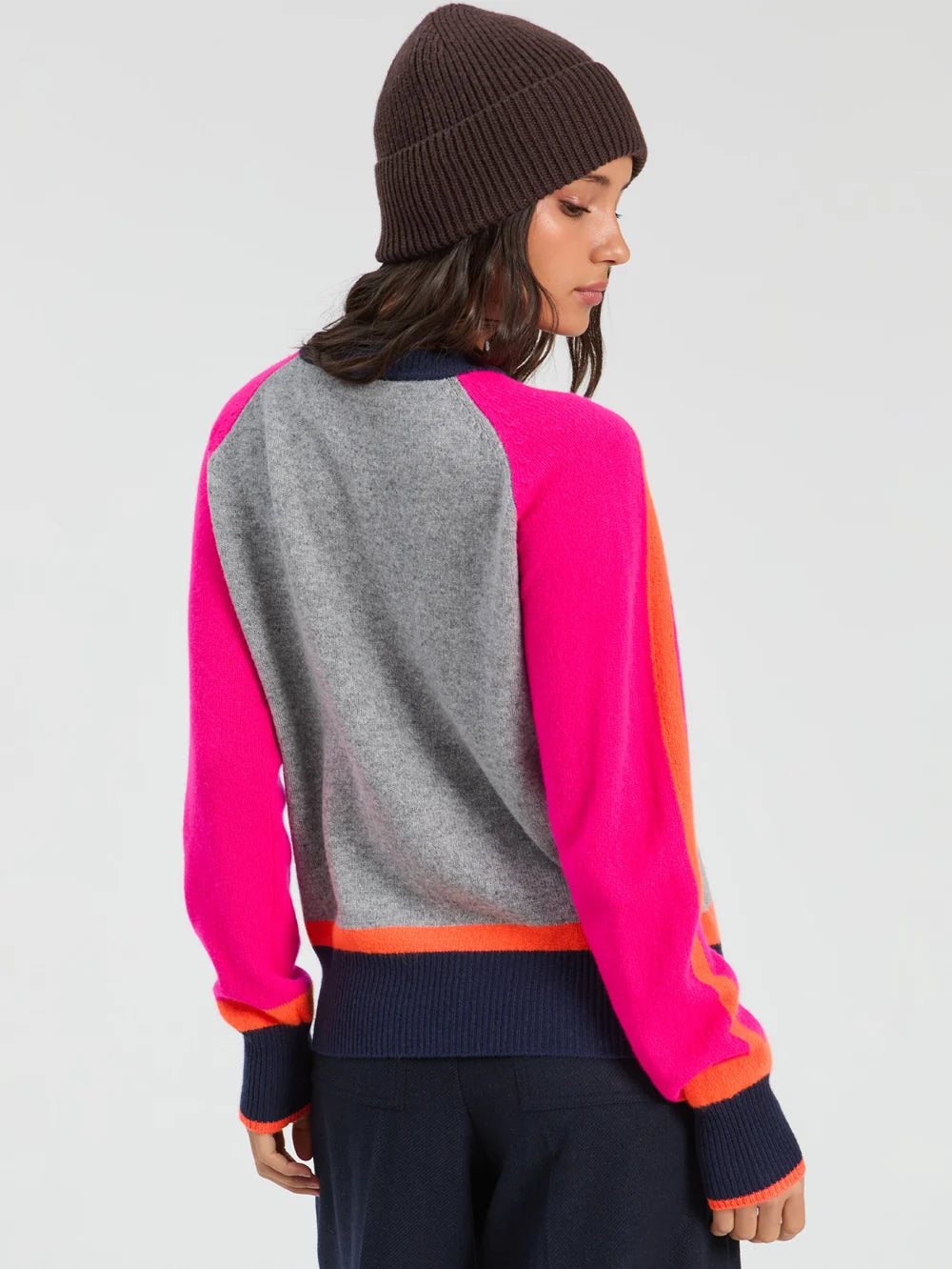 Vilagallo 34127 Grey Colour Block Jersey