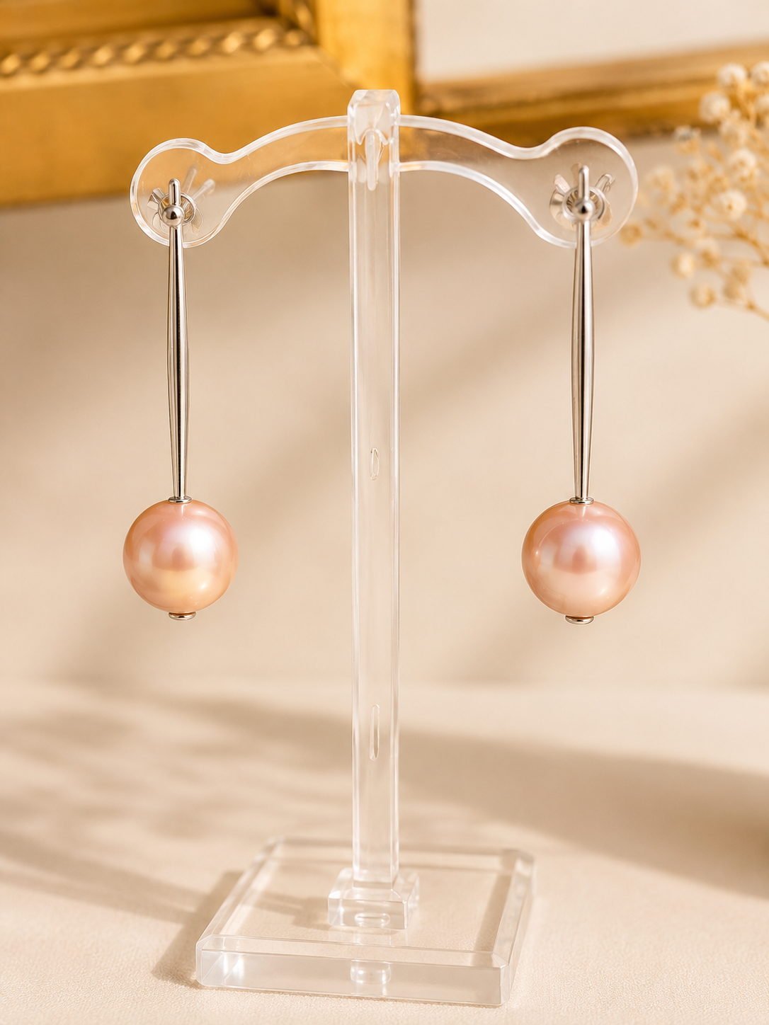 Silver Drop Earrings