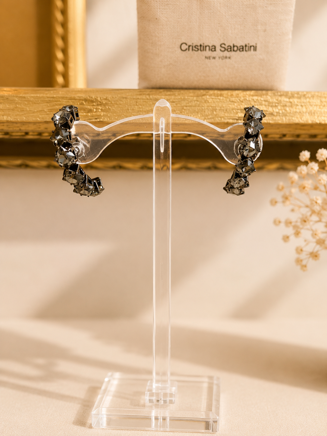 Black Jewel Earrings