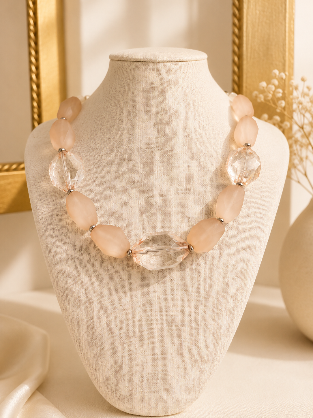 Chunky Jeweled Necklace