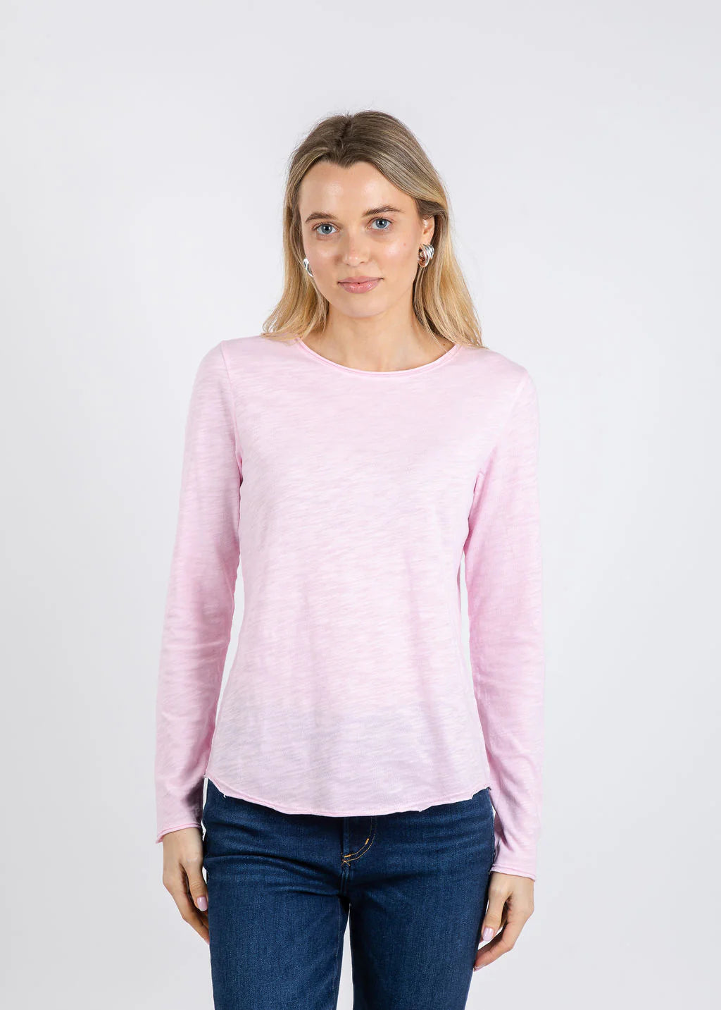 Elliott Lauren Lilly Long Sleeve Tee - Petal