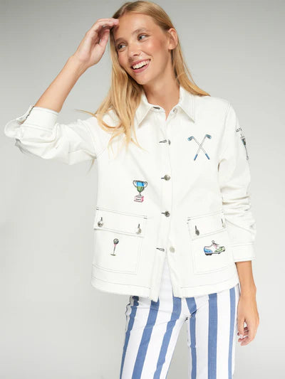 Vilagallo 33329 Golf Embroidered Jacket