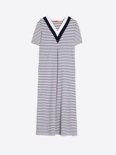Vilagallo 33497 Long Striped Dress