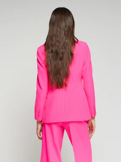 Vilagallo 33325 Neon Pink Crepe Jacket