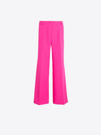 Vilagallo 33327 Neon Pink Crepe Trousers